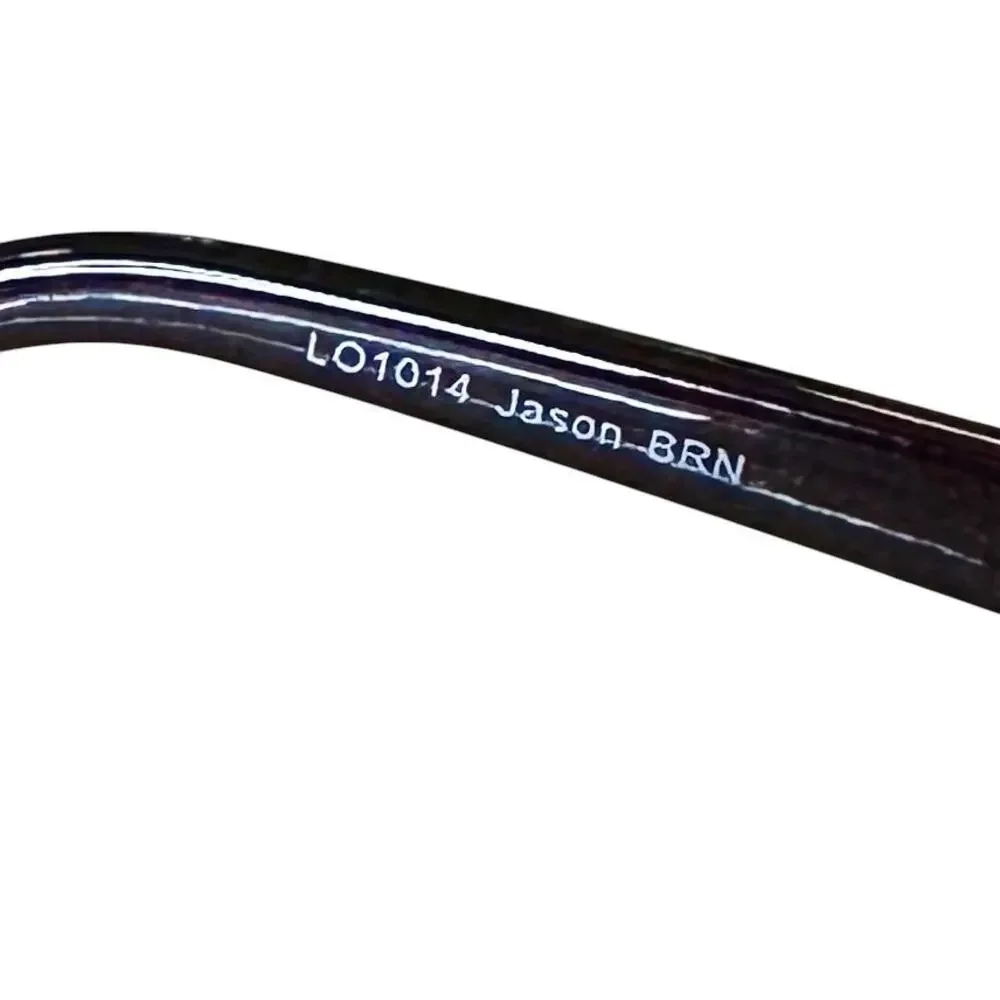 Foster Grant Reading Glasses Frames Jason Brown Rectangle FRAMES ONLY LO1014